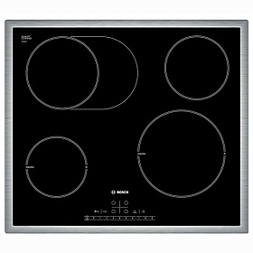 Черная индукционная варочная панель Bosch PIC 645F17E