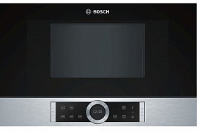 Встраиваемая микроволновая печь с откидной дверцей Bosch BFL 634GS1