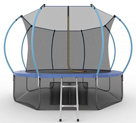 Батут с сеткой 12 ft EVO FITNESS JUMP Internal, 12ft + нижняя сеть фото 2 фото 2