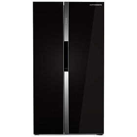 Чёрный двухкамерный холодильник Kuppersberg KSB 17577 BG