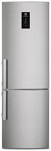 Серебристый холодильник Electrolux EN 3454 NOX