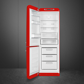 Красный холодильник Smeg FAB32LRD3 фото 2 фото 2
