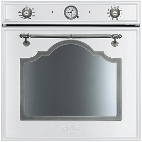 Электрический встраиваемый белый духовой шкаф 60 см Smeg SFP 750BS