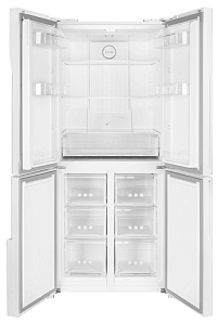 Тихий холодильник с no frost Maunfeld MFF182NFWE фото 4 фото 4