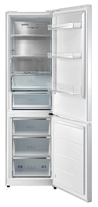Холодильник  шириной 60 см Korting KNFC 62029 GW фото 2 фото 2