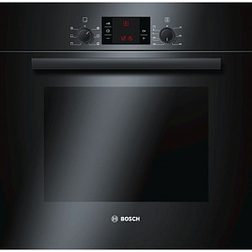 Встраиваемый черный электрический духовой шкаф Bosch HBB 23C360R