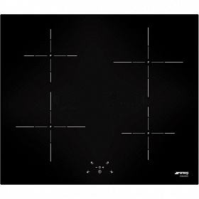 Черная индукционная варочная панель Smeg SI5643D