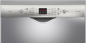 Компактная красная посудомоечная машина Bosch SMS44DI01T фото 2 фото 2