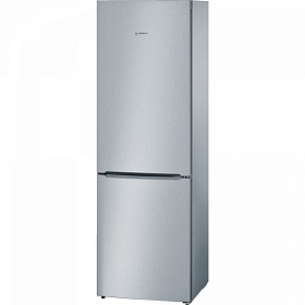 Серебристый холодильник Bosch KGE 36XL20R