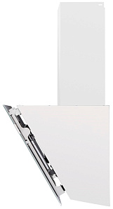Белая вытяжка 60 см Maunfeld MEDWAY 60 Glass White/Stripe Inox фото 4 фото 4