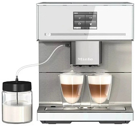 Кофемашина с автоматическим приготовлением капучино Miele CM 7550 BRWS