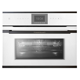 Компактный духовой шкаф с микроволнами Kuppersbusch CBM 6550.0 W2 Black Chrome