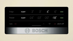 Бежевый холодильник с зоной свежести Bosch KGN39XK3OR фото 3 фото 3