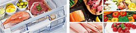 Холодильник 90 см ширина Hitachi R-WB 642 VU0 GS фото 4 фото 4