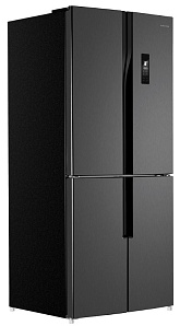 Широкий холодильник с нижней морозильной камерой Maunfeld MFF182NFSBE фото 2 фото 2