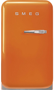 Бесшумный узкий холодильник Smeg FAB5LOR5