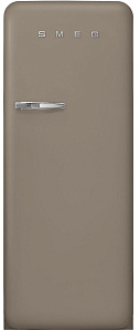 Невысокий холодильник с морозильной камерой Smeg FAB28RDTP5