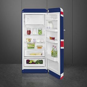 Двухкамерный мини холодильник Smeg FAB28RDUJ5 фото 2 фото 2