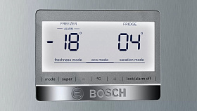 Холодильник цвета нержавеющая сталь Bosch KGN56HI30M фото 2 фото 2