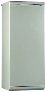 Маленький серебристый холодильник Позис СВИЯГА 106-2 серебристый
