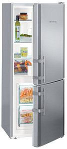 Серебристые двухкамерные холодильники Liebherr Liebherr CUsl 2311 фото 2 фото 2