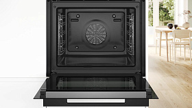 Электрический встраиваемый духовой шкаф с пиролитической очисткой Bosch HBG9763B1S фото 4 фото 4