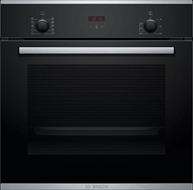 Встраиваемый черный электрический духовой шкаф 60 см Bosch HBF254EB0R