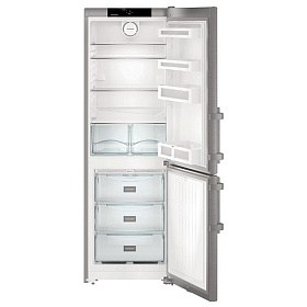 Серебристые двухкамерные холодильники Liebherr Liebherr CNef 3505