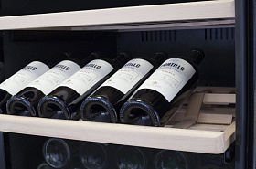 Узкий высокий винный шкаф CASO WineComfort 1800 Smart фото 2 фото 2