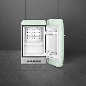 Бесшумный узкий холодильник Smeg FAB5RPG5 фото 2 фото 2