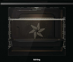 Чёрный электрический духовой шкаф Korting OKB 2820 EN фото 3 фото 3