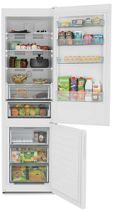 Двухкамерный холодильник ноу фрост Scandilux CNF379Y00 W фото 4 фото 4