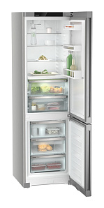 Серебристые двухкамерные холодильники Liebherr Liebherr CBNsfd 5733 Plus BioFresh NoFrost