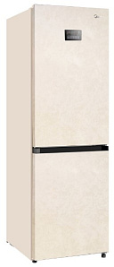 Бежевый двухкамерный холодильник Midea MDRB470MGE34T фото 2 фото 2
