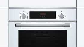 Белый электрический духовой шкаф Bosch HBF254EW0R фото 2 фото 2