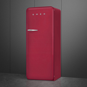 Ретро красный холодильник Smeg FAB28RDRB5 фото 4 фото 4