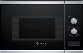 Микроволновая печь из нержавеющей стали Bosch BEL520MS0