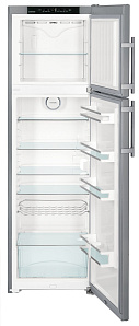 Серебристые двухкамерные холодильники Liebherr Liebherr CTNesf 3663 фото 3 фото 3