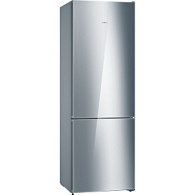 Серебристый холодильник Ноу Фрост Bosch KGN49SM2AR