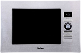 Встраиваемая микроволновая печь с откидной дверцей Korting KMI 720 X
