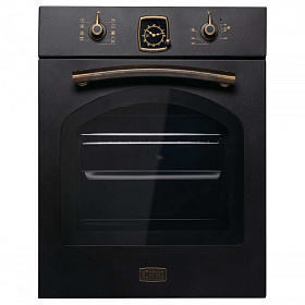 Классический духовой шкаф чёрного цвета Korting OKB 4941 CRN