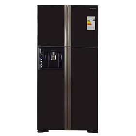 Широкий холодильник с верхней морозильной камерой HITACHI R-W662FPU3XGBW
