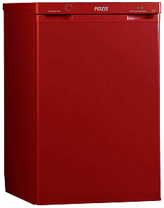 Недорогой узкий холодильник Позис RS-411 рубиновый