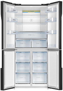 Холодильник  с электронным управлением Maunfeld MFF181NFSB фото 2 фото 2
