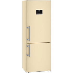 Двухкамерный холодильник цвета слоновой кости Liebherr CBNPbe 5758
