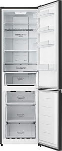 Чёрный холодильник 2 метра Gorenje NRK620FABK4 фото 3 фото 3