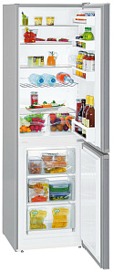 Серебристые двухкамерные холодильники Liebherr Liebherr CUel 3331 фото 2 фото 2