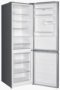 Узкий холодильник 60 см Korting KNFC 62980 X фото 3 фото 3