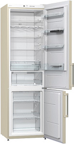 Бежевый холодильник с No Frost Gorenje NRK6201GHC фото 3 фото 3
