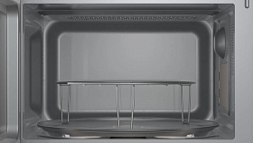 Серебристая микроволновая печь Bosch FEL023MS2 фото 3 фото 3